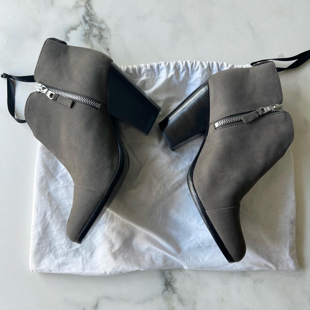 Rag And Bone Grey Suede Boot Size 39.5 - image 1